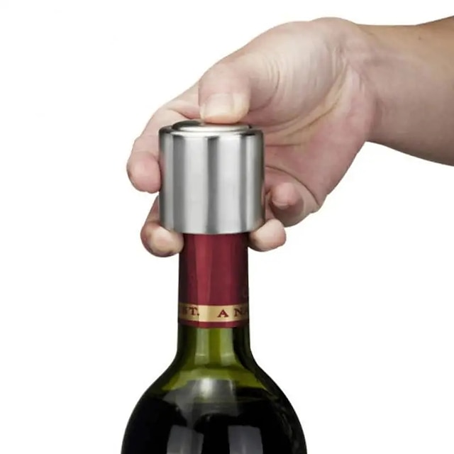  vinotéka zátky na víno nerezová zátka na láhve vakuový uzávěr uzávěru na víno fresh keeper barové nářadí kuchyňské doplňky