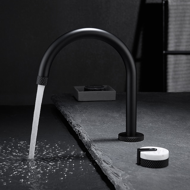  Fürdőszoba mosogató csaptelep - Széleskörű Galvanizált Elterjedt Egy fogantyú két lyukatBath Taps