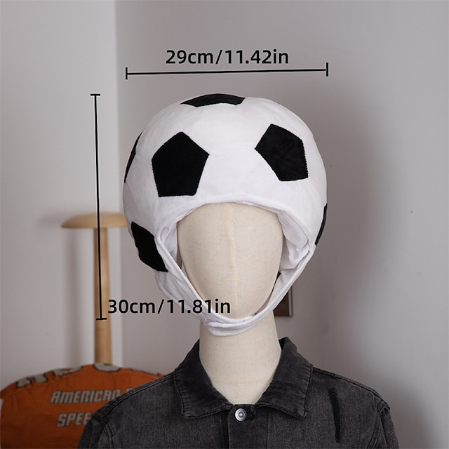  Chapeau de sport de ballon, football, volley-ball, basket-ball, rugby, couvre-chef de concert, accessoires photo, super bol
