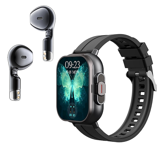  iMosi D8 Relógio inteligente 2.01 polegada Relógio inteligente Bluetooth Podômetro Aviso de Chamada Monitor de Atividade Compatível com Android iOS Feminino Masculino Suspensão Longa Chamadas com Mão