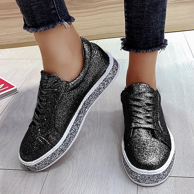 Women's Sneakers Bling Bling Shoes Fantasy Shoes Platform Sneakers ...