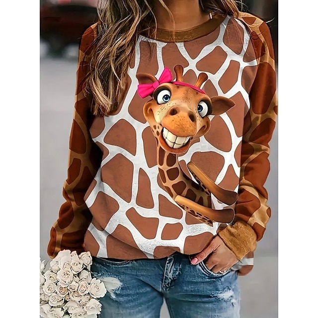  Animal Animal Hoodie Cartoon Manga Anime 3D Graphic For Couple's Men's Women's Adults' Carnival Masquerade 3D Print Party Casual Daily