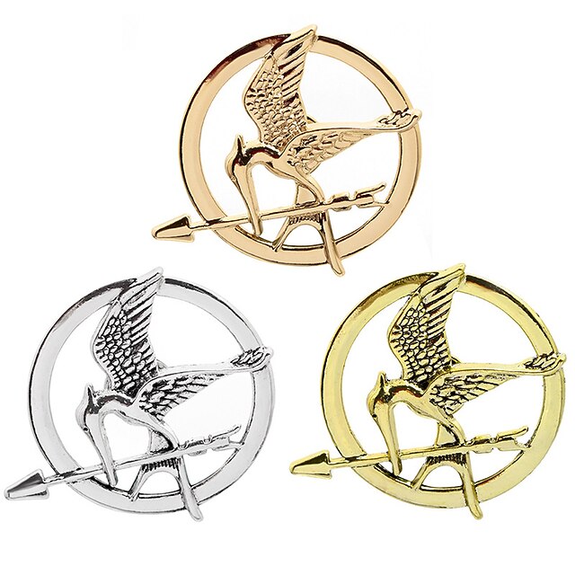 Mockingjay Brooch Pins Cosplay for Men's Women's Adults' Masquerade ...
