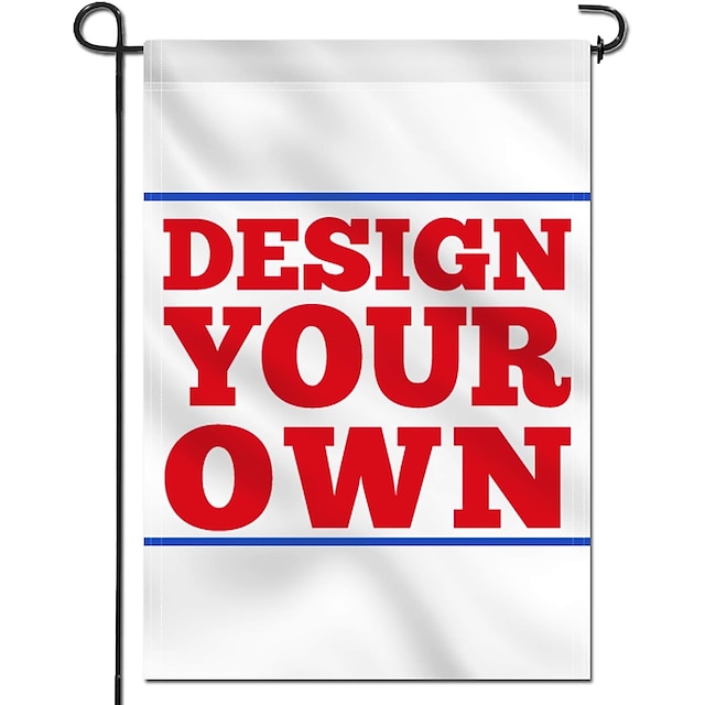  Customized Garden Flag 12x18Inch Design with Your Photo Best Graduation Gift Garden Patio Flag Yard Flag Double Sided 1pc Personalized Custom Made Flag