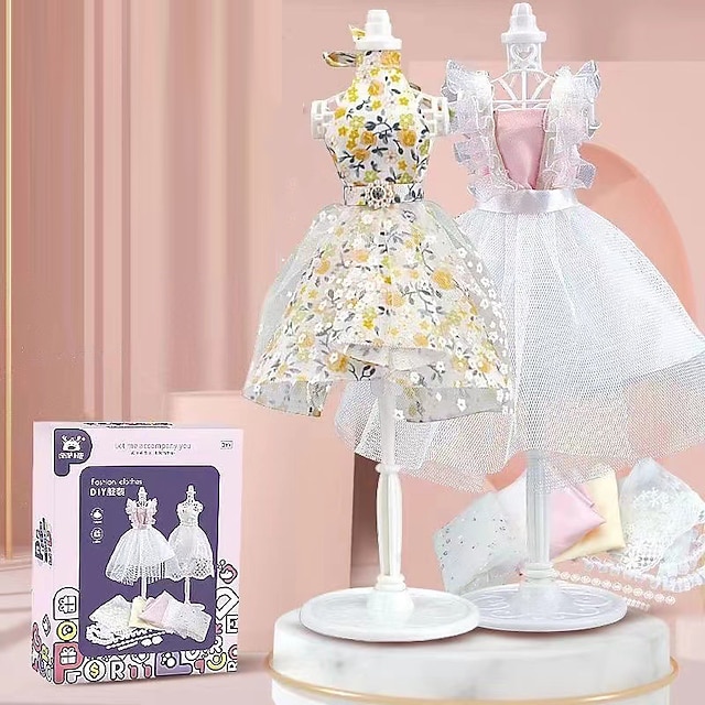  designer de îmbrăcăminte diy pentru copii asociere creativă cu materiale lucrate manual autocolante pentru genți jucării puzzle cu diamante pentru fete