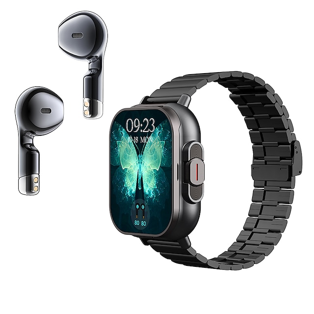  iMosi D8 Okos óra 2.01 hüvelyk Intelligens Watch Bluetooth Lépésszámláló Hívás emlékeztető Testmozgásfigyelő Kompatibilis valamivel Android iOS Női Férfi Hosszú készenléti idő Kéz nélküli hívások