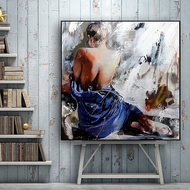  nahá dáma malba plátno umění nahá dívka nástěnná výzdoba ručně malovaná malba figurativní umění handamde olejová barva texturované plátno pro domácí nástěnnou výzdobu ložnice