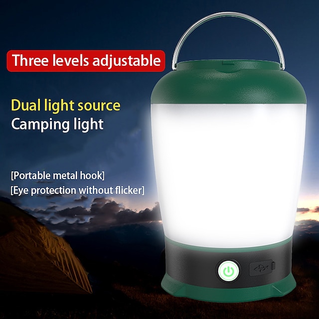  1 Stück 5 W Taschenlampen & Campinglichter mit Beleuchtungsfunktion Warmweiß Weiß 3 V 26 LED-Perlen