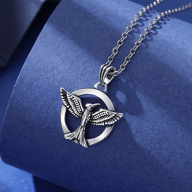 Αγώνες πείνας Mockingjay Κολιέ Στολές Ηρώων Στολές Ηρώων Ταινιών for Ανδρικά Ενηλίκων Μασκάρεμα