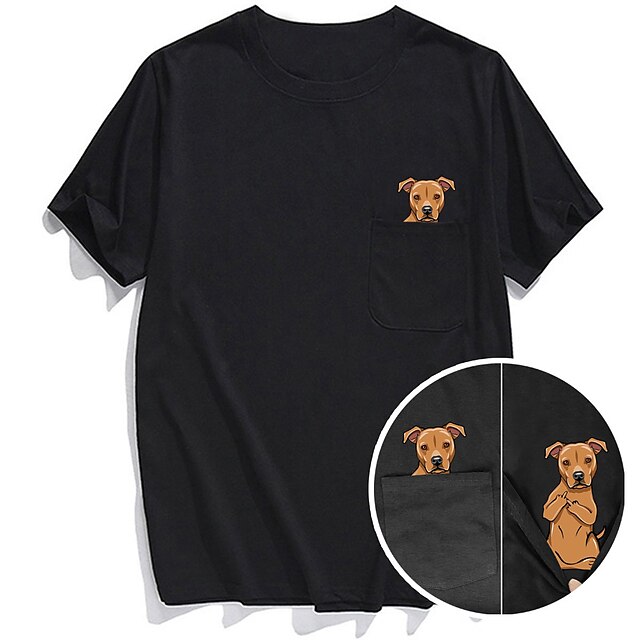  Animal Animal T-shirt Cartoon Manga Print Graphic For Couple's Men's Women's Adults' Carnival Masquerade Hot Stamping Casual Daily
