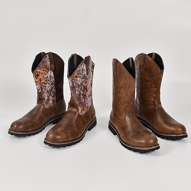 Men's Cowboy Boots Vintage Vintage Western Boots Cavender's/Tecovas