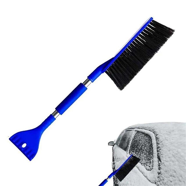  Лопата для уборки снега автомобиля Starfire с щеткой для удаления снега «два в одном», скребком для борьбы с обледенением и щеткой для удаления снега, устанавливаемым на автомобиле инструментом для