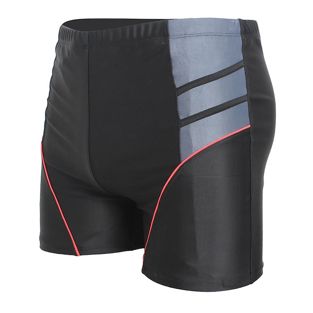  Hombre Bañadores Pantalones de Natación Shorts de baño tipo bóxer Deportes Noche Fin de semana Transpirable Secado rápido Carrera Casual Retazos Bloque de color Longitud de la rodilla Ropa de Gimnasia