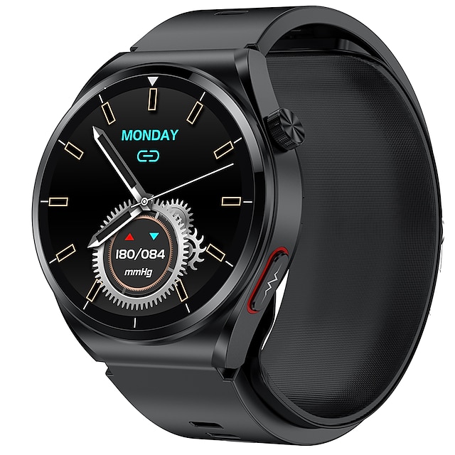  iMosi S22 Reloj inteligente 1.39 pulgada Smartwatch Reloj elegante Bluetooth ECG + PPG Monitoreo de temperatura Podómetro Compatible con Android iOS Mujer Hombre Larga espera Impermeable Control de