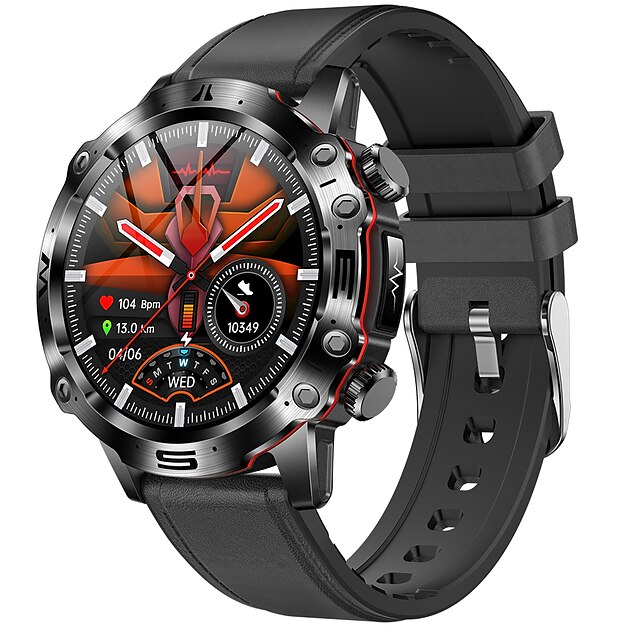  iMosi ET482 Ceas inteligent 1.43 inch Uita-te inteligent Bluetooth ECG + PPG Monitorizarea temperaturii Pedometru Compatibil cu Android iOS Dame Bărbați Standby Lung Telefon Hands-Free Rezistent la