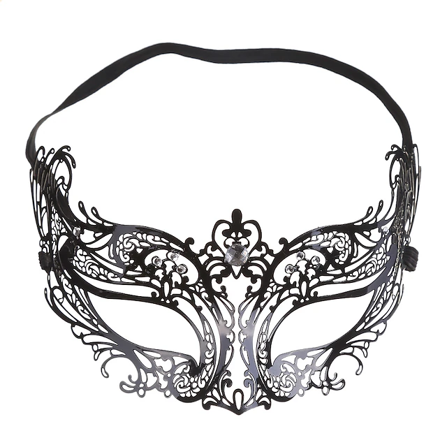 Lace Masquerade Mask for Women Venetian Halloween Carnival Party Mask4