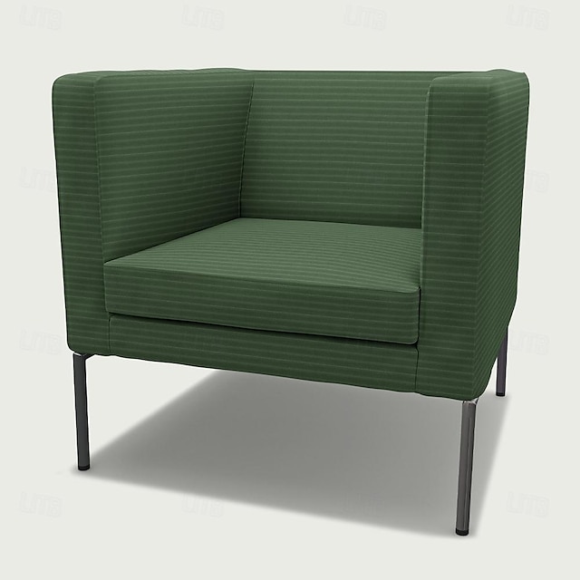  Klappsta Sesselbezug aus dickem Cord, IKEA Sesselbezug, normale Passform, mit Armlehnen, maschinenwaschbar, trocknergeeignet
