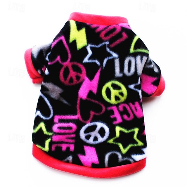  Perros Gatos Sudadera Moda Estilo lindo Invierno Templado Suave Lavable Cómodo Exterior Deportes Ropa para perros for Bichón Frisé Caniche Pomerania Animal doméstico del bebé Mariposa