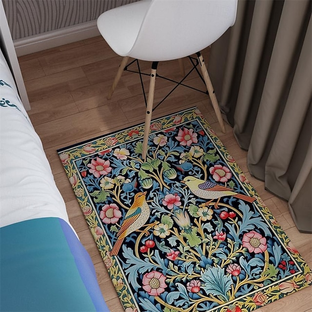  geïnspireerd door William Morris gebied tapijt keuken mat antislip oliebestendige vloermat woonkamer tapijt binnen buiten mat slaapkamer decor badkamer mat entree tapijt deurmat