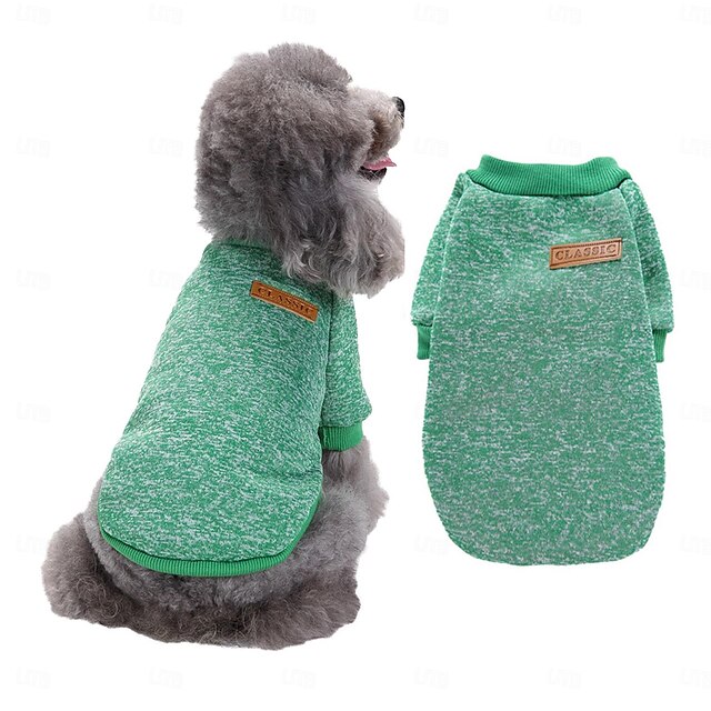  Hunde Katte Sweatshirt Sød Stil Afslappet Vinter Åndbart Blød Vaskbar Bekvem udendørs Afslappet / Hverdag Hundetøj for Bichon Frisé Pommeraner små kæledyr Sommerfugl Small