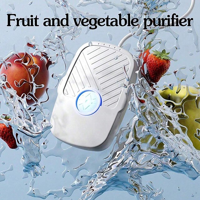  Portátil automático máquina de lavar vegetais removedor de resíduos purificador de alimentos limpador doméstico para legumes frutas