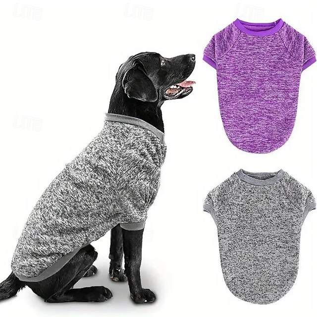  Prodotti per cani Prodotti per gatti Felpa Di tendenza stile sveglio Inverno Caldo Morbido Lavabile Comodo Esterno Sport Abbigliamento per cani for Husky Labrador alaskan malamute golden retriever
