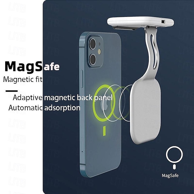  Lámpara colgante de pantalla de protección para los ojos, adecuada para Apple Magsafe, teléfono móvil Android, luz nocturna anti-azul