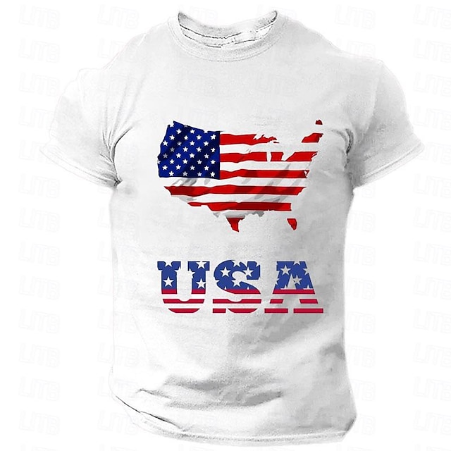  USA Franciaország Egyesült Királyság férfi grafikus pamut póló sport klasszikus alkalmi ing rövid ujjú kényelmes póló sport szabadtéri nyaralás nyári divattervező ruházat