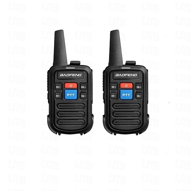 Baofeng Mini Walkie Talkie UHF 400-470MHz Handheld Dual Band Radios BF-C50 16 Channel Long Range 5W Two Way Radio with Charger