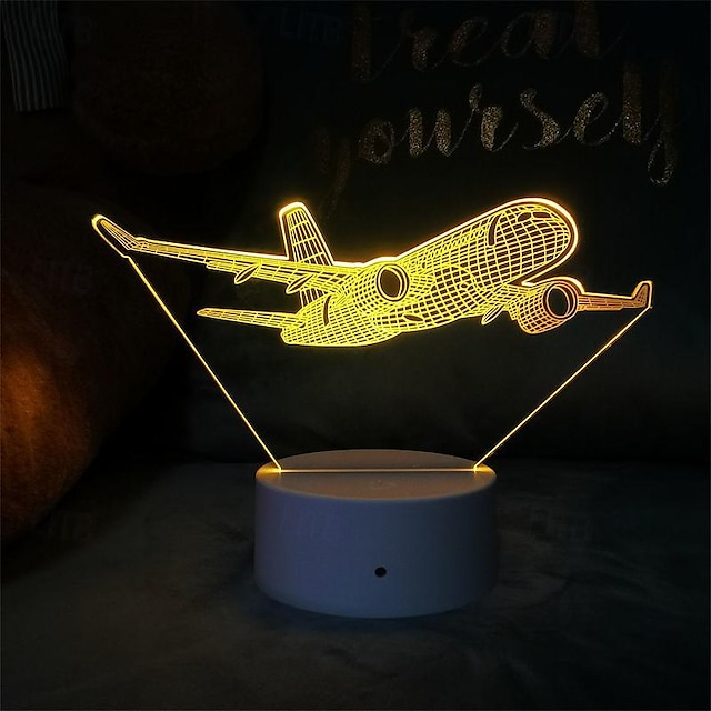  Światło nocne Lampka nocna LED Prezent Sypialnia Kolorowy