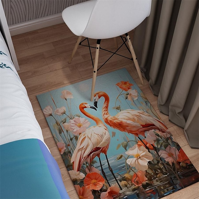  flamingo dier gebied tapijt keuken mat antislip oliebestendige vloermat woonkamer tapijt binnen buiten mat slaapkamer decor badkamer mat entree tapijt deurmat