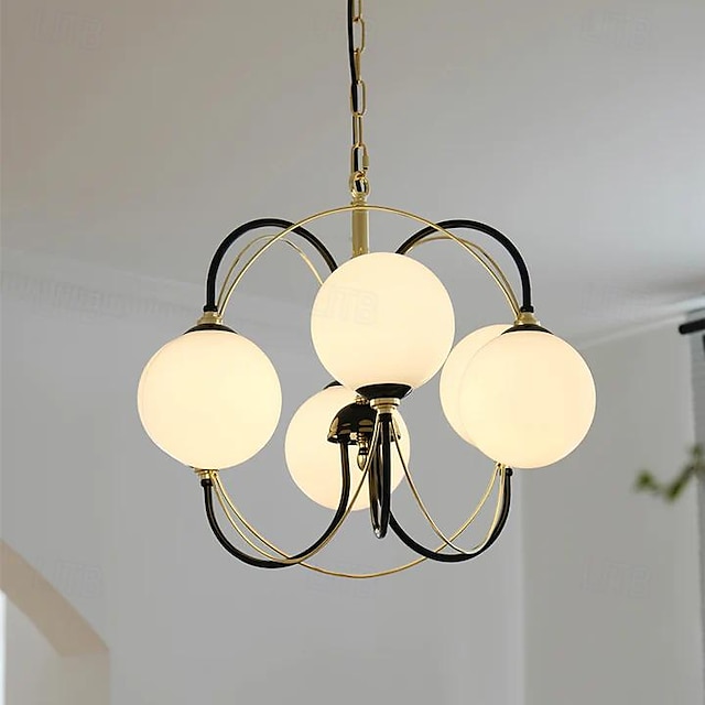  Lampa wisząca led 53cm ciepły kolor światła kula design styl klasyczny tradycyjny styl jadalnia lampy wiszące do sypialni 110-240v