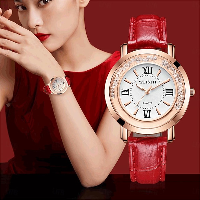 Women Quartz Watch Minimalist Sports Business Wristwatch Luminous Waterproof Leather Watch 2024