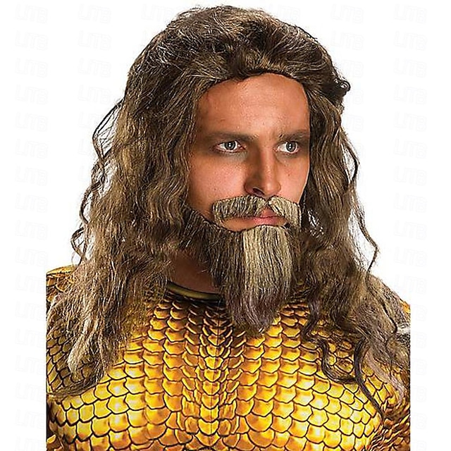  Adult Aquaman Wig (Only Wig) Carnival Wigs