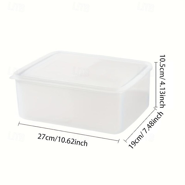  1 set frigider cutie pentru păstrarea proaspetelor frigider carne organizator pentru păstrarea proaspetelor frigider cutie de depozitare pentru fructe și legume cutie de sub-ambalare rechizite pentru