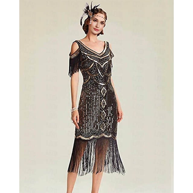 plus size elegant evening dresses Color:Buttercream Material_Cotton Woven Little nautical flapper dress
