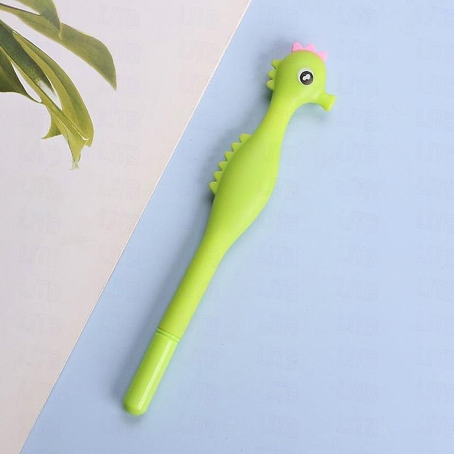  10 PCS Cute Cartoon Cactus Gel Pen Plants Neutral School Office Supply Writing Stationery Cute Creative Pretty Lovely Pens