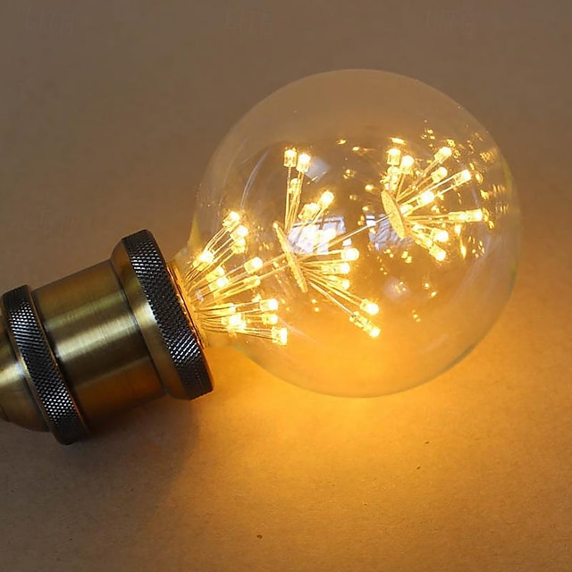  Colorful G80 Bulb E27 Screw Retro Edison Led Decorative Light Bulb