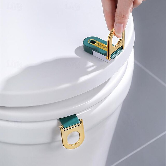  toiletlågsløfter multifunktionel bærbar flipper ikke-snavset håndtag løfter dørhåndtag trækring