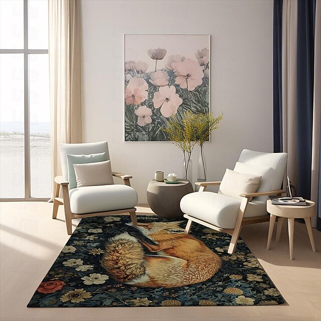 Mandala Round Area Rug Kitchen Mat Non-Slip Oil Proof Floor Mat Livingroom Rug Indoor Outdoor Mat