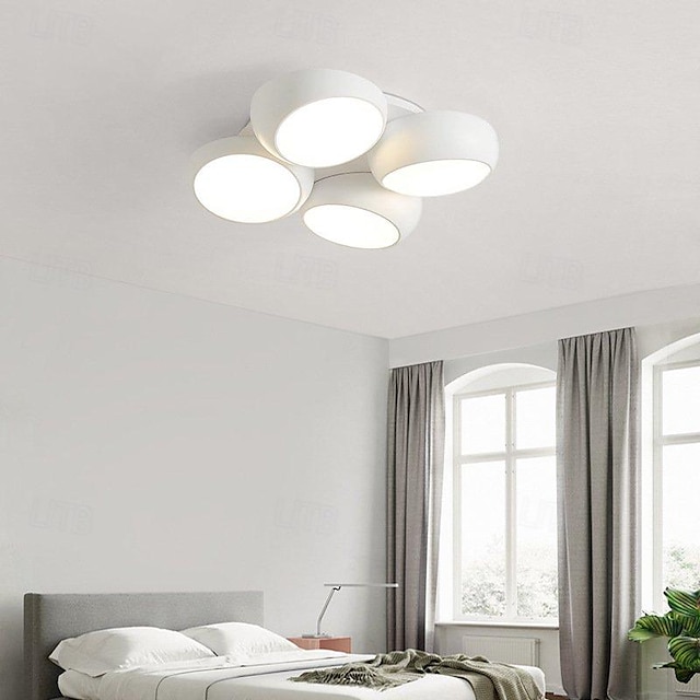  LED-Deckenleuchten 2/3/4-Licht, 3 Lichtfarben, Globus-Design, klassischer Stil, traditioneller Stil, Esszimmer, Schlafzimmer, Deckenleuchten, nur dimmbar mit Fernbedienung