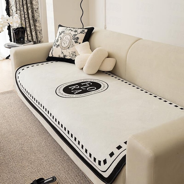  capa de sofá capa de sofá mágica, capa de sofá de formato irregular estilo retrô francês, protegendo móveis protetor de sofá grosso e resistente ao desgaste para cães capa de sofá, almofada de sofá