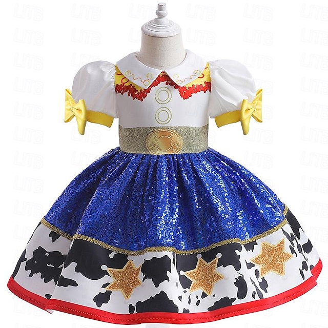  Příběh hraček Princeznovské Tracy Šaty Kostým cosplay Filmové kostýmy for Dívčí Dětské Karneval Výkon Párty