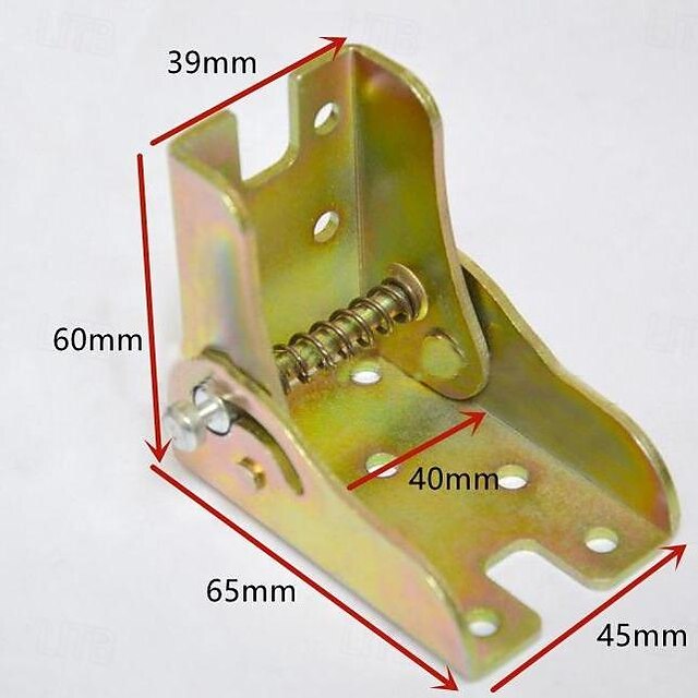 90 Degree SelfLocking Folding Hinge Multifunctional Folding Hardware