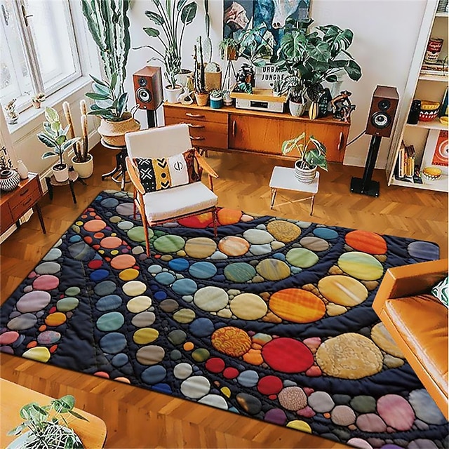  quiltning konst prickar område matta kök matta halkfri oljesäker golvmatta vardagsrum matta inomhus utomhus matta sovrum dekor badrum matta entré matta dörr matta