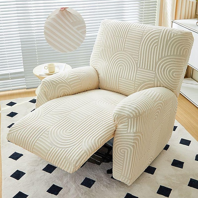  Żakardowa rozkładana sofa narzuta narzuta na sofę zestaw 4 rozkładanych nakryć na krzesło, spandex stretch ochraniacz na meble sofa narzuta na sofę miękka z elastycznym dnem