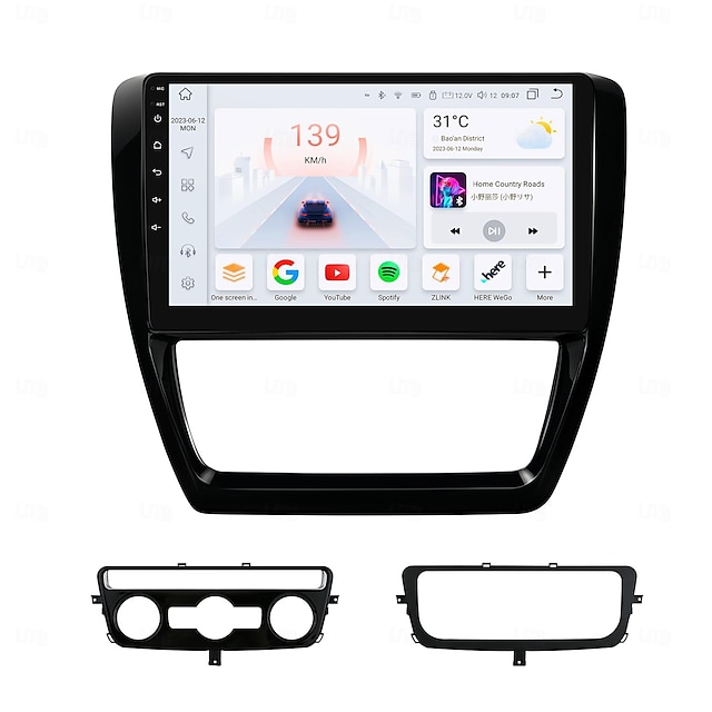  Pour volkswagen sagitar jetta bora 2011-2018 android 12 autoradio multimédia lecteur vidéo navigation gps carplay