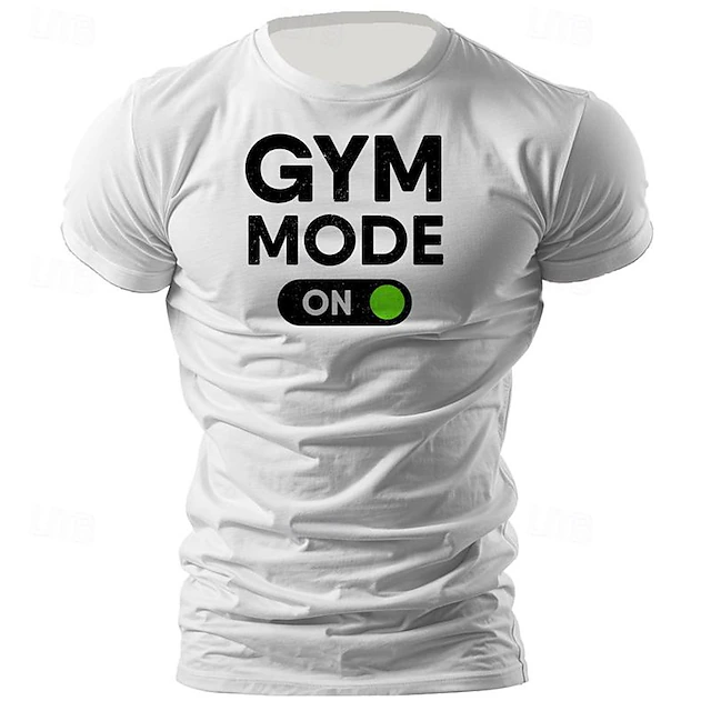 Men's Letter T Shirt Tee Top Cotton Short Sleeve Graphic Shirt Black White Light Blue Comfortable Tee Vacation Street Fashion Designer Clothing 9