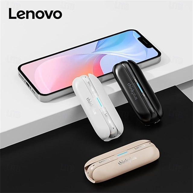  Lenovo TW60 Vezeték nélküli fülhallgató TWS fejhallgató Fülben Bluetooth 5.3 Sztereó Töltődobozzal Beépített mikrofon mert Apple Samsung Huawei Xiaomi MI Jóga Mindennapokra Utazás Mobiltelefon