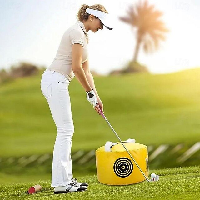  Golf Impact Power Smash Bag Hitting Bag Swing Trainingshilfen wasserdicht langlebig